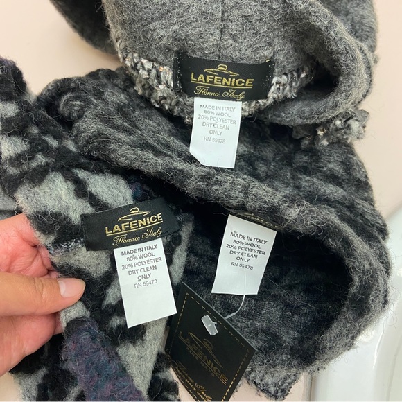 Lafenice Fine Hats Florence Italy Wool Hats and Headband - Picture 3 of 3